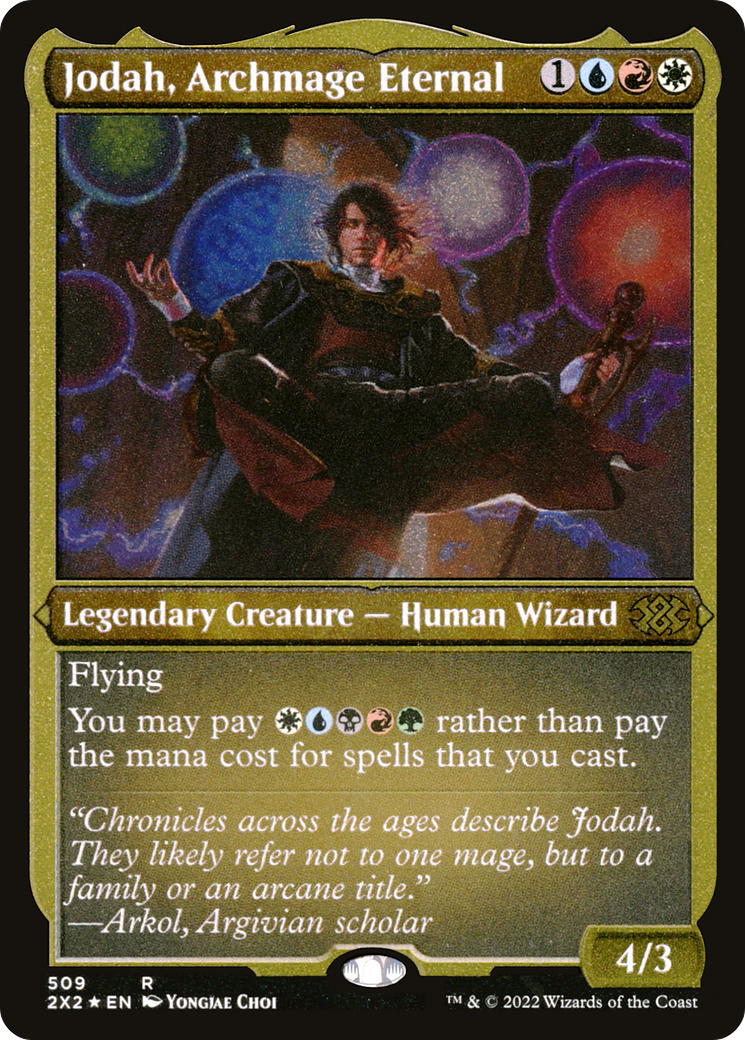 Jodah, Archmage Eternal (Foil Etched) [Double Masters 2022]