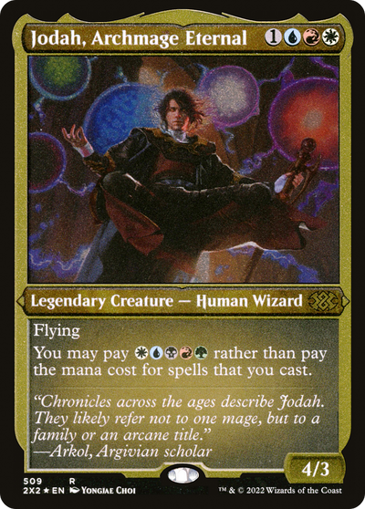 Jodah, Archmage Eternal (Foil Etched) [Double Masters 2022]