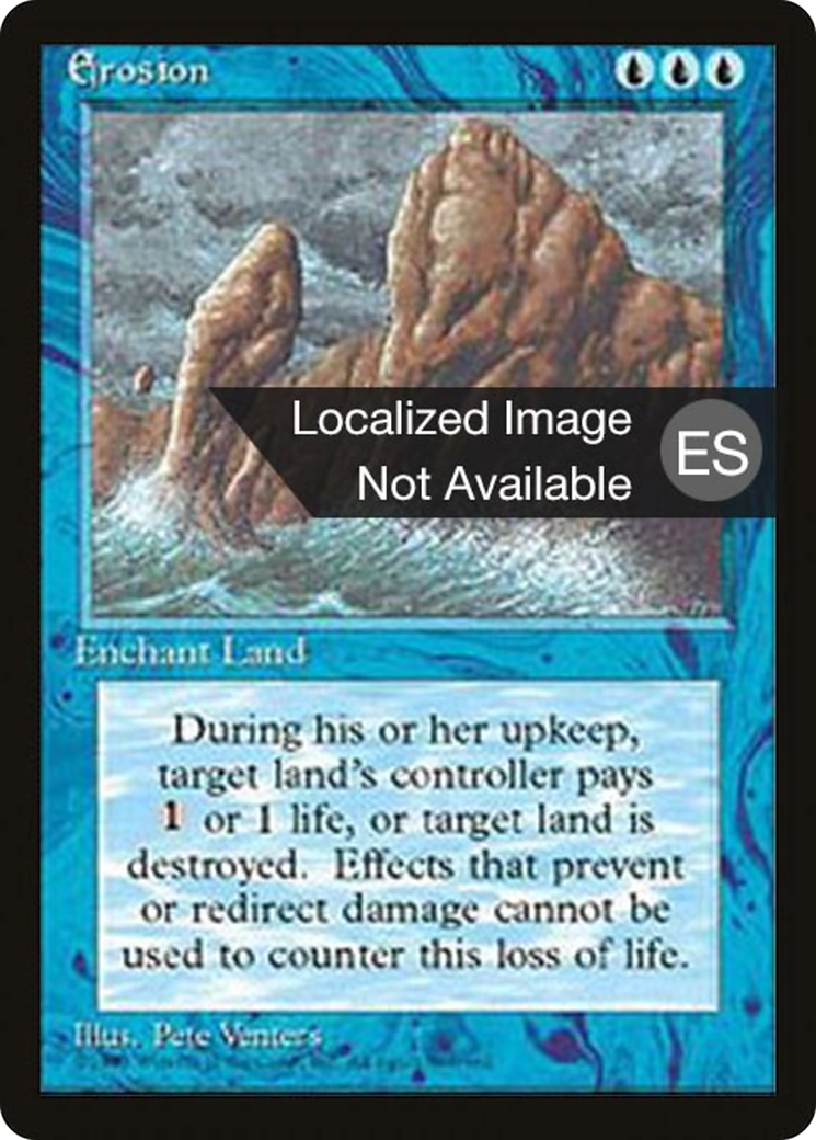 Erosion (4BB-) - Fourth Edition Foreign Black Border
