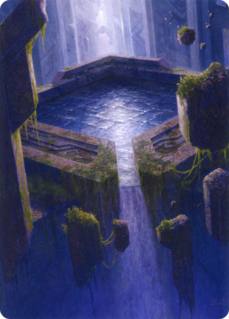 Morphic Pool // Morphic Pool (AZNR-032) - Zendikar Rising Art Series (Borderless)