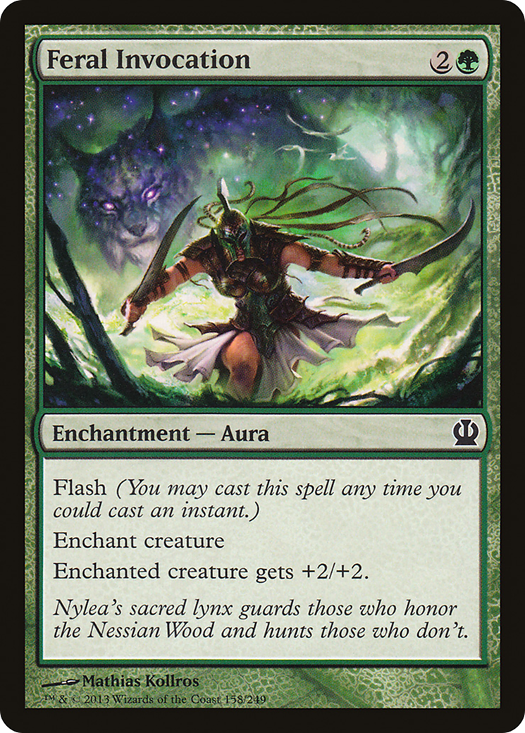 Feral Invocation (THS-158) - Theros