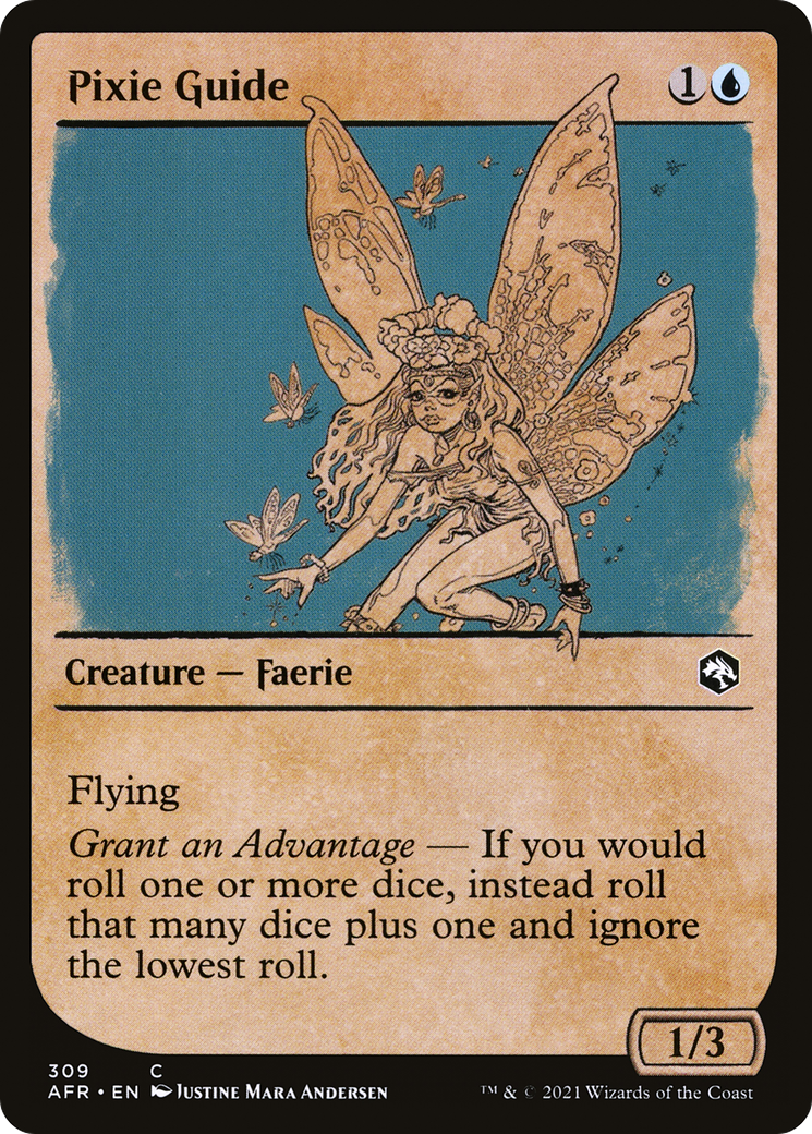 Pixie Guide (Showcase) (AFR-309) - Adventures in the Forgotten Realms: (Showcase) Foil