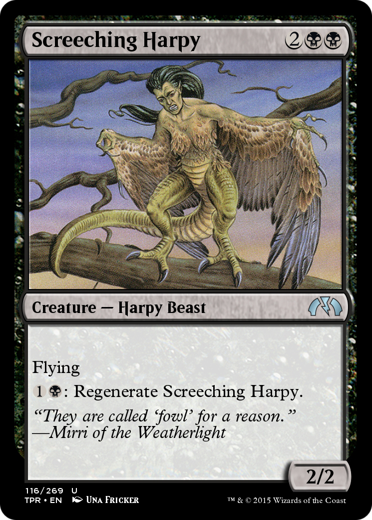 Screeching Harpy (TPR-116) - Tempest Remastered