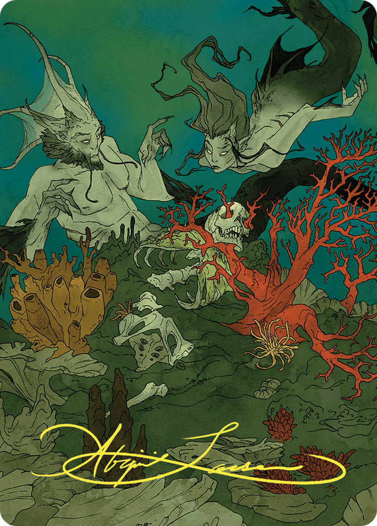 Curiosity // Curiosity (AWOE-065) - Wilds of Eldraine Art Series (Borderless)