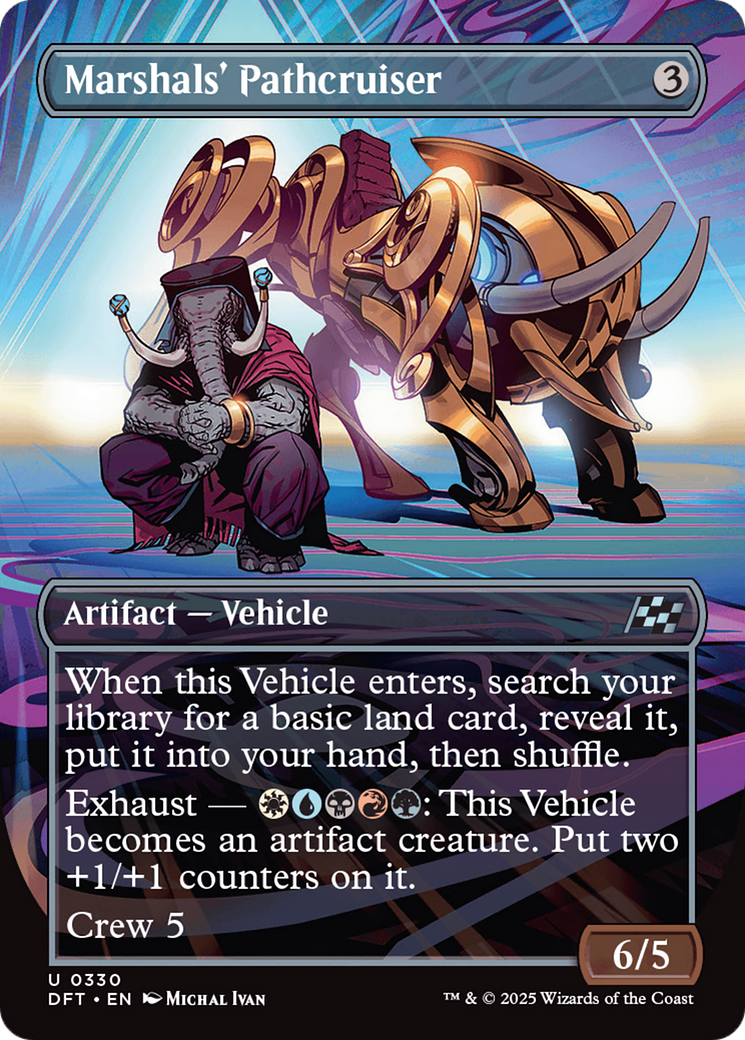Marshals' Pathcruiser (Borderless) (DFT-330) - Aetherdrift (Borderless)