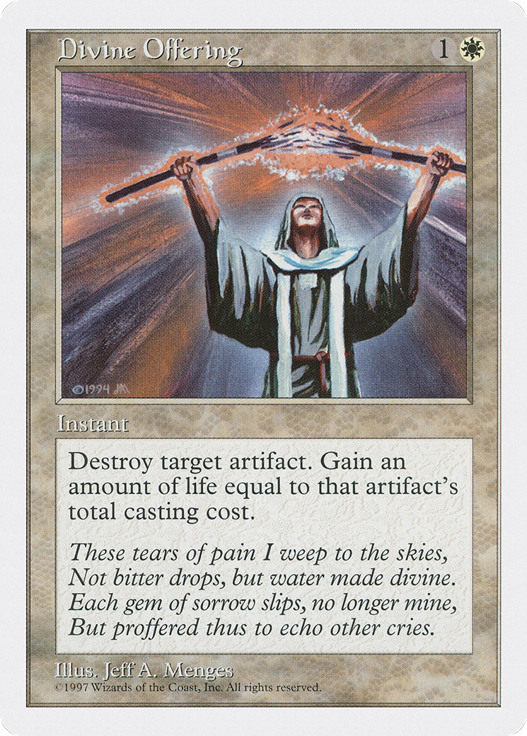 Divine Offering (5ED-) - Fifth Edition