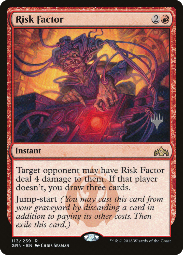 Risk Factor (PPM20-113) - Guilds of Ravnica Promos Foil