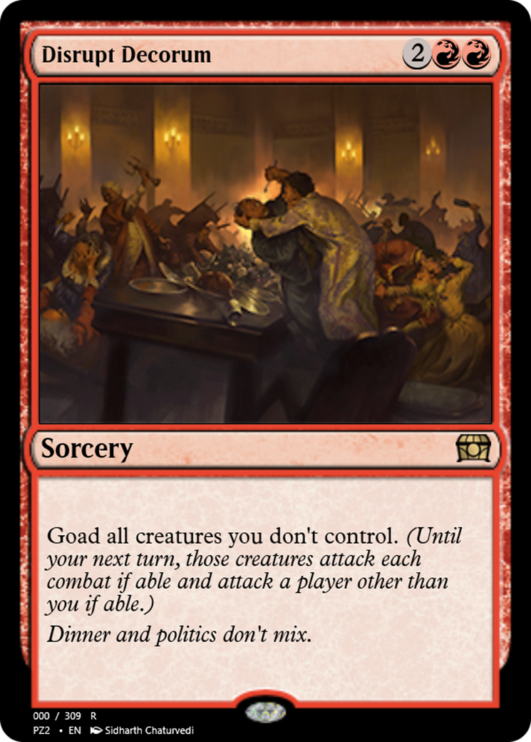 Disrupt Decorum (PZ2-65695) - Treasure Chest