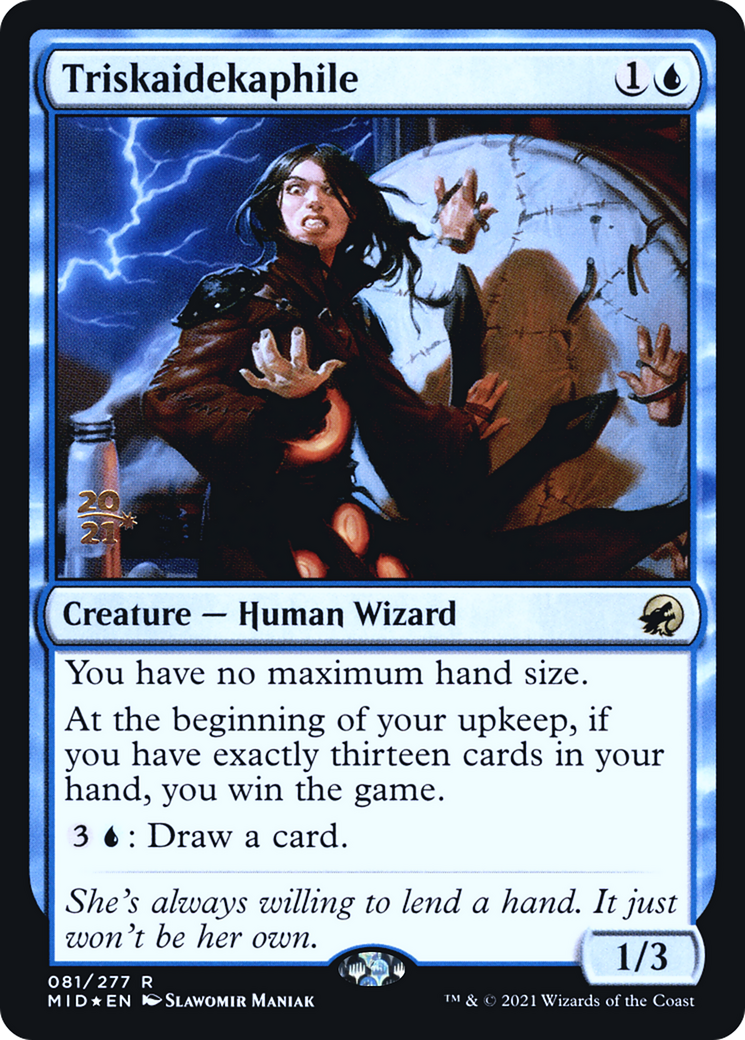 Triskaidekaphile (PRE-081) - Innistrad: Midnight Hunt Promos Foil
