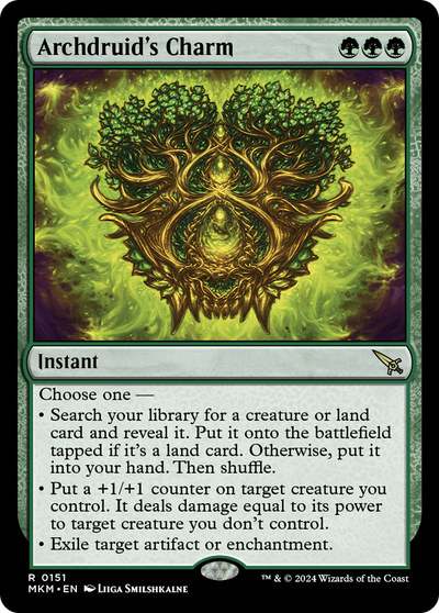 Archdruid's Charm (MKM-151) - Murders at Karlov Manor