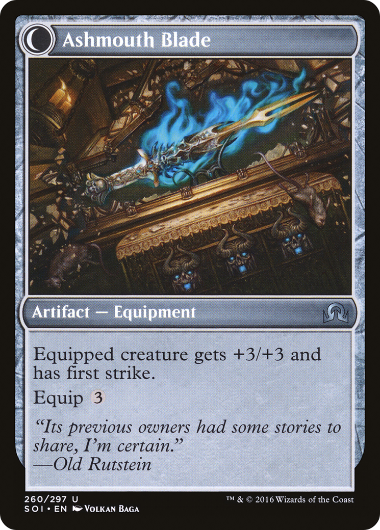 Neglected Heirloom (SOI-260) - Shadows over Innistrad: (Double Faced Transform) Foil