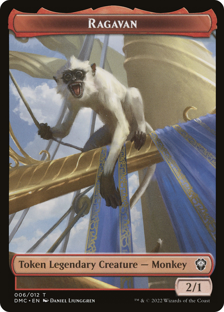 Ragavan (TDMC-006) - Dominaria United Commander Tokens