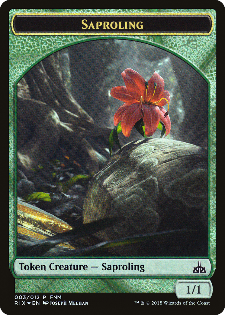 Illusion // Saproling Double-sided Token (FNM-003) - Friday Night Magic 2018 Foil