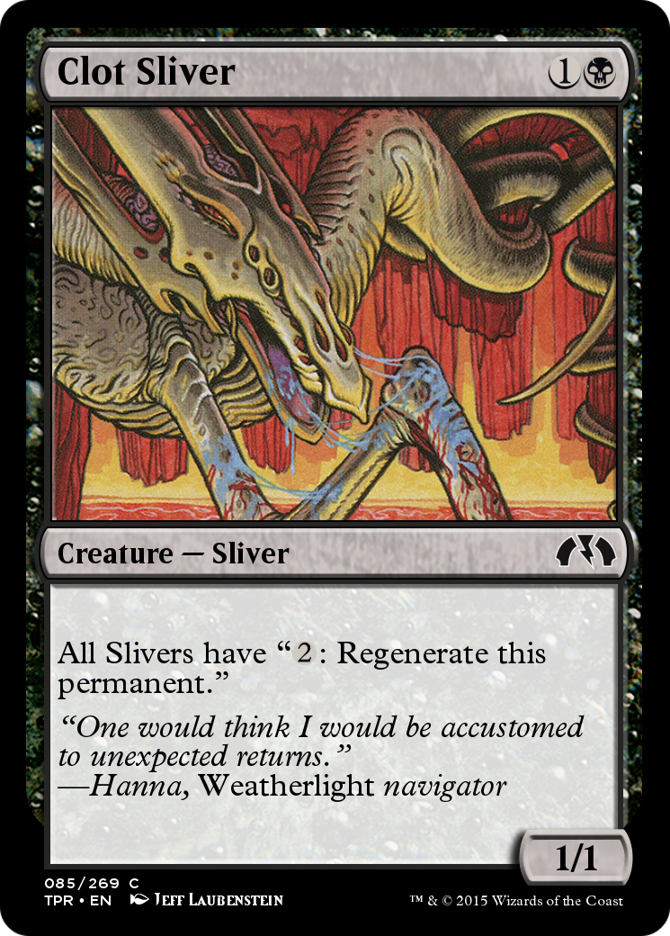 Clot Sliver (TPR-085) - Tempest Remastered Foil