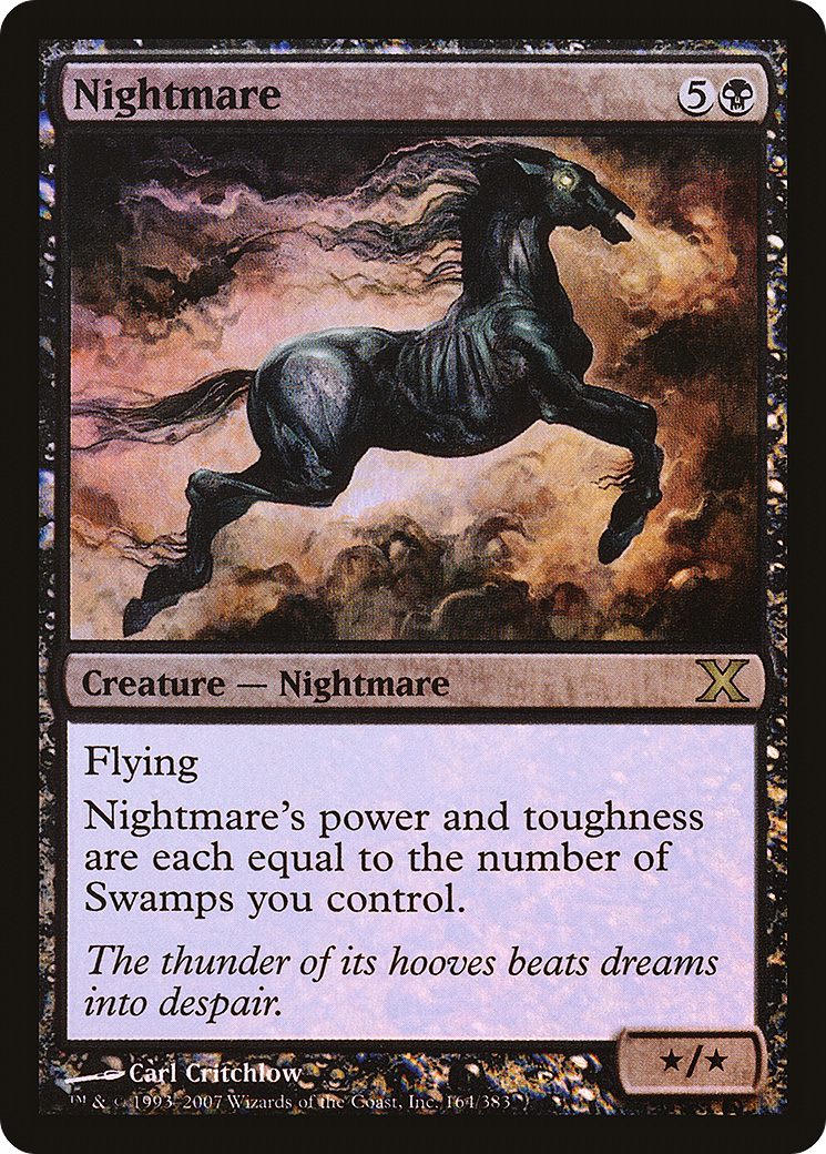 Nightmare (10E-164★) - Tenth Edition Foil