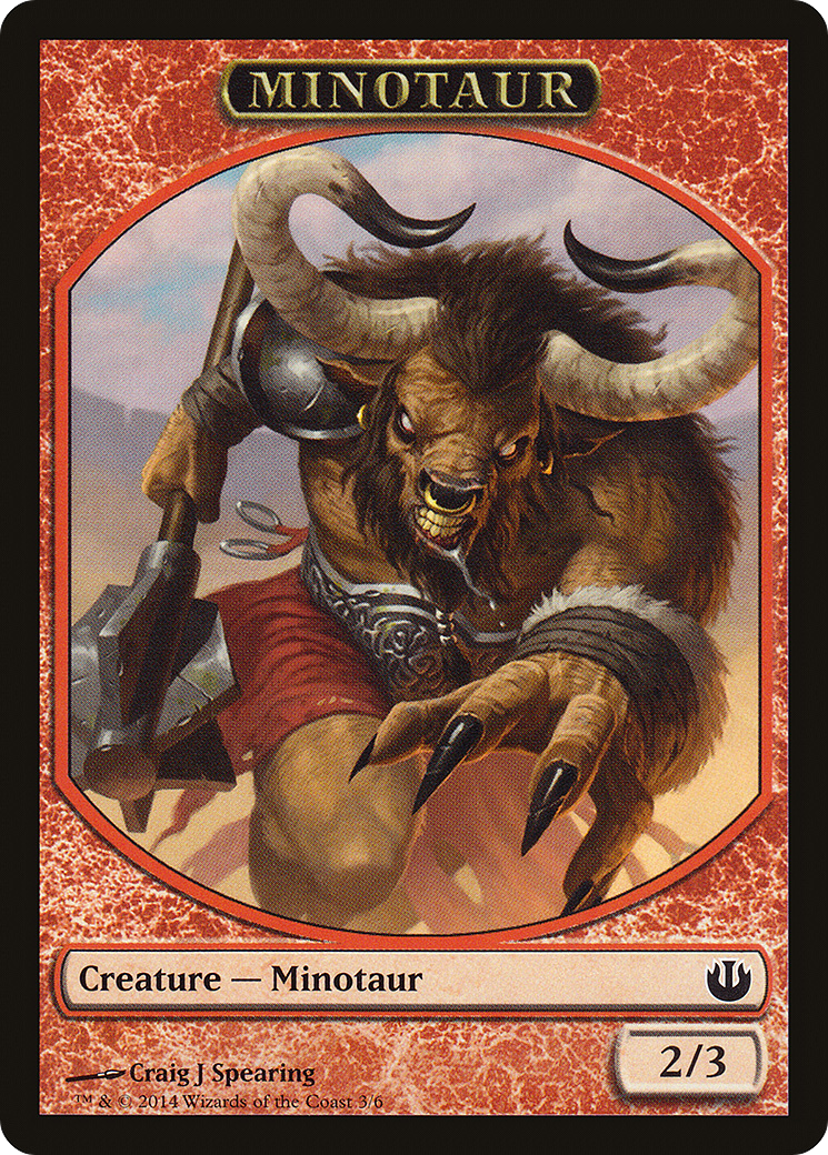 Minotaur Token (JOU-003) - Journey into Nyx Tokens