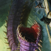 Purple Worm // Purple Worm (AAFR-003) - Adventures in the Forgotten Realms Art Series (Borderless)