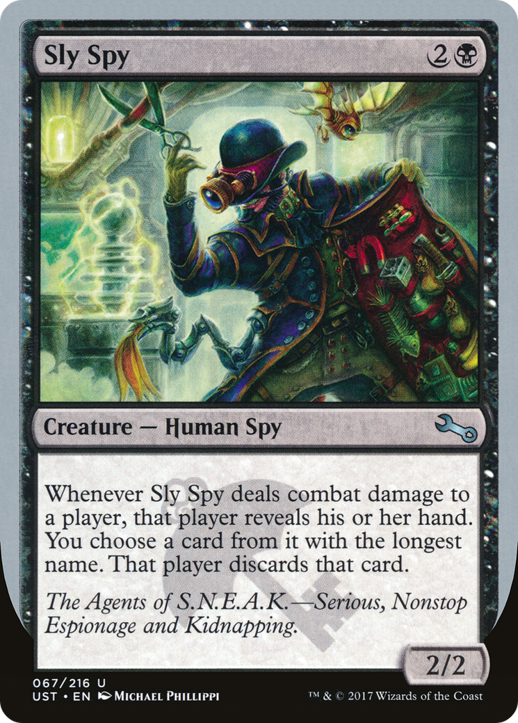 Sly Spy (A) (UST-67A) - Unstable