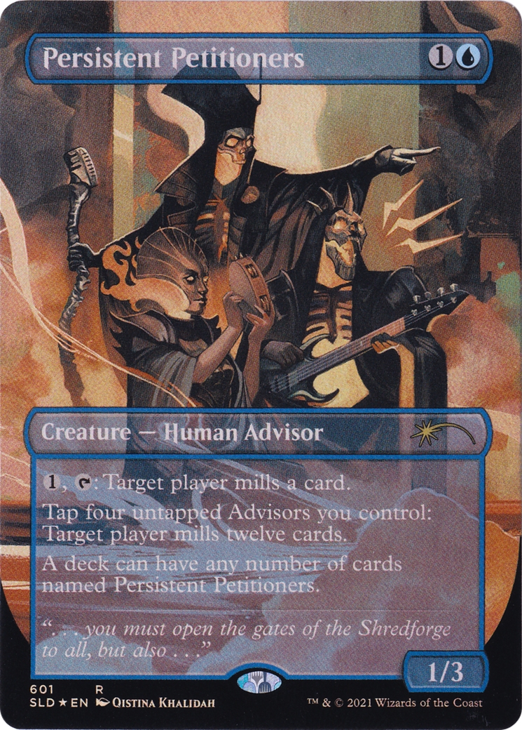 Persistent Petitioners (601) (SLD-601) - Secret Lair Drop (Borderless) Foil