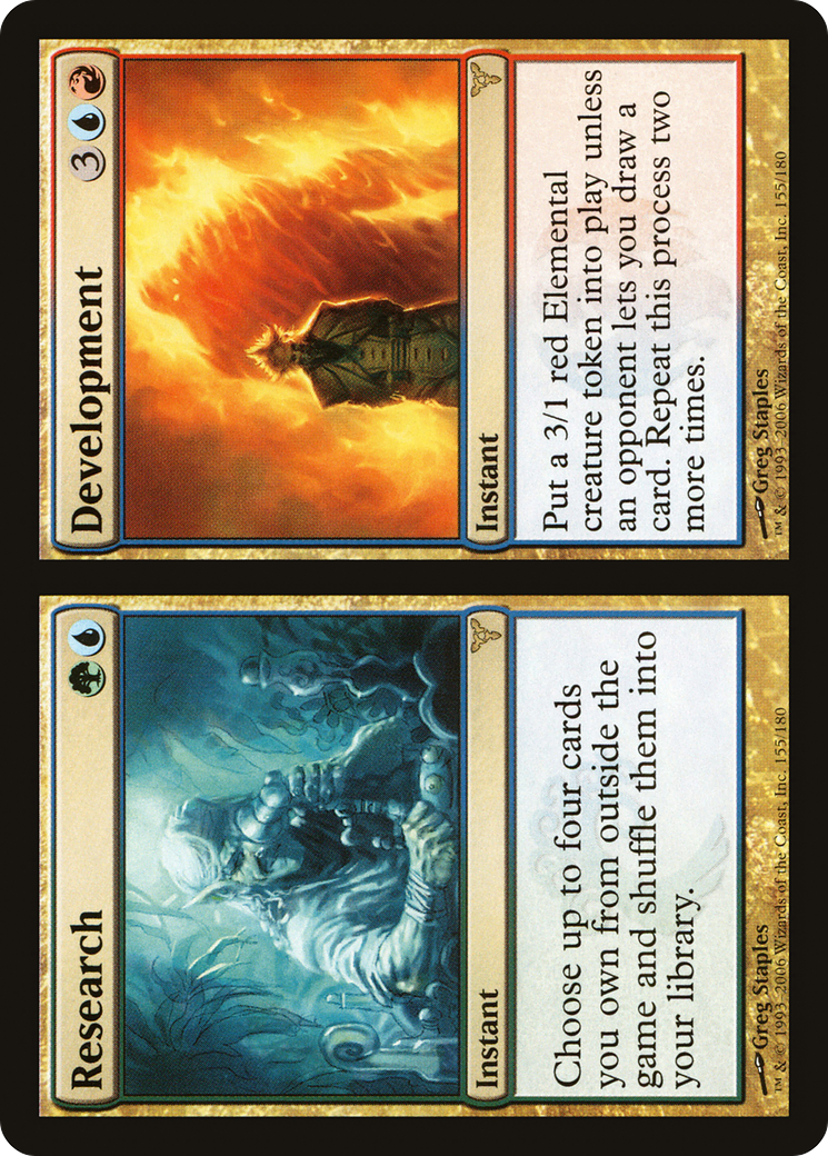 Research // Development (DIS-) - Dissension Foil