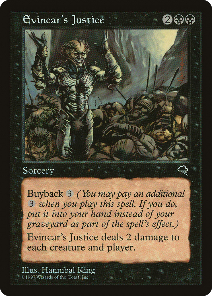 Evincar's Justice (TMP-134) - Tempest