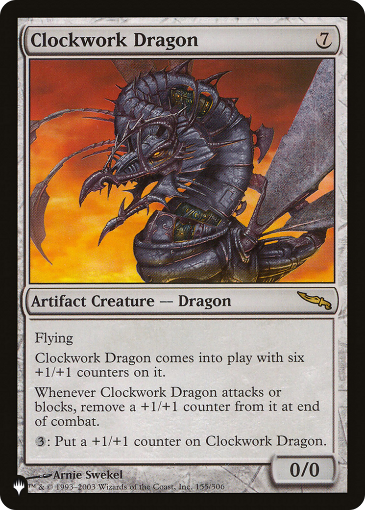 Clockwork Dragon (LIST-MRD-155) - The List