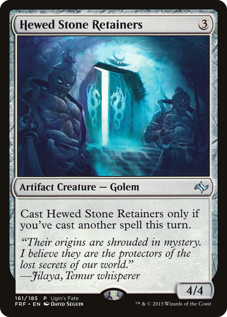 Hewed Stone Retainers (FRF_UGIN-161) - Ugin's Fate