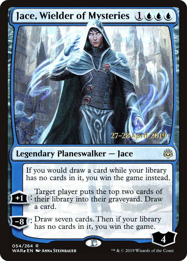 Jace, Wielder of Mysteries (PRE-054) - War of the Spark Promos Foil