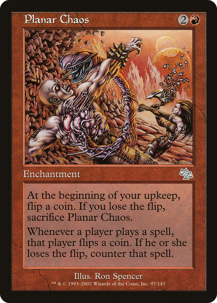 Planar Chaos (JUD-097) - Judgment Foil