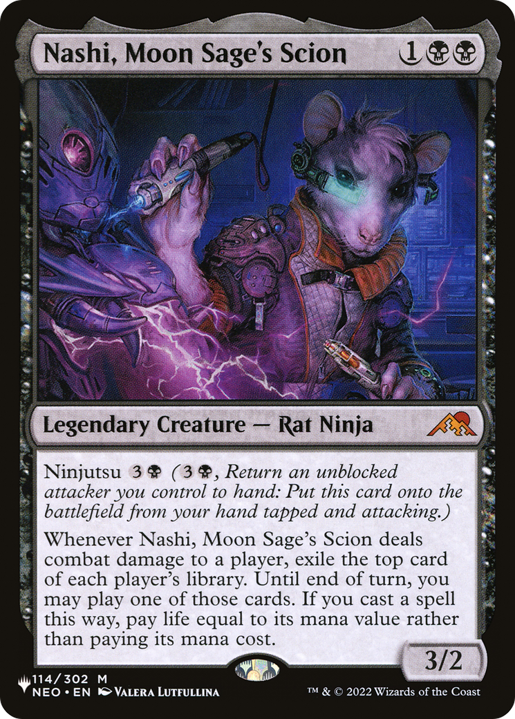 Nashi, Moon Sage's Scion (LIST-114/302) - The List