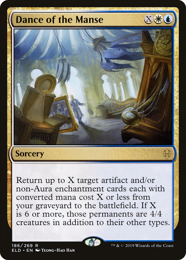 Dance of the Manse (ELD-186) - Throne of Eldraine Foil