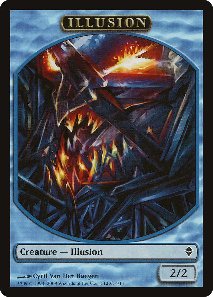 Illusion Token (ZEN-004) - Zendikar Tokens