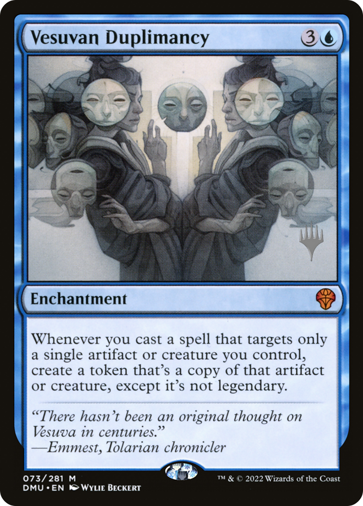 Vesuvan Duplimancy (PPDMU-073) - Dominaria United Promos Foil