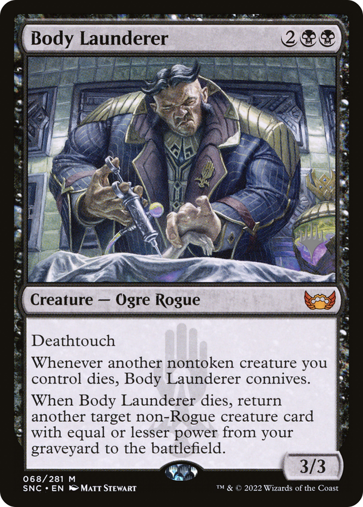 Body Launderer (PPSNC-068) - Streets of New Capenna Promos Foil