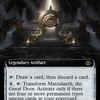 Matzalantli, the Great Door // The Core (Extended Art) [The Lost Caverns of Ixalan]