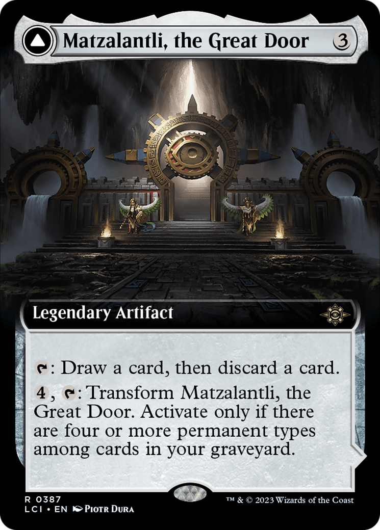 Matzalantli, the Great Door (Extended Art) (LCI-387) - The Lost Caverns of Ixalan: (Extended Art) Foil