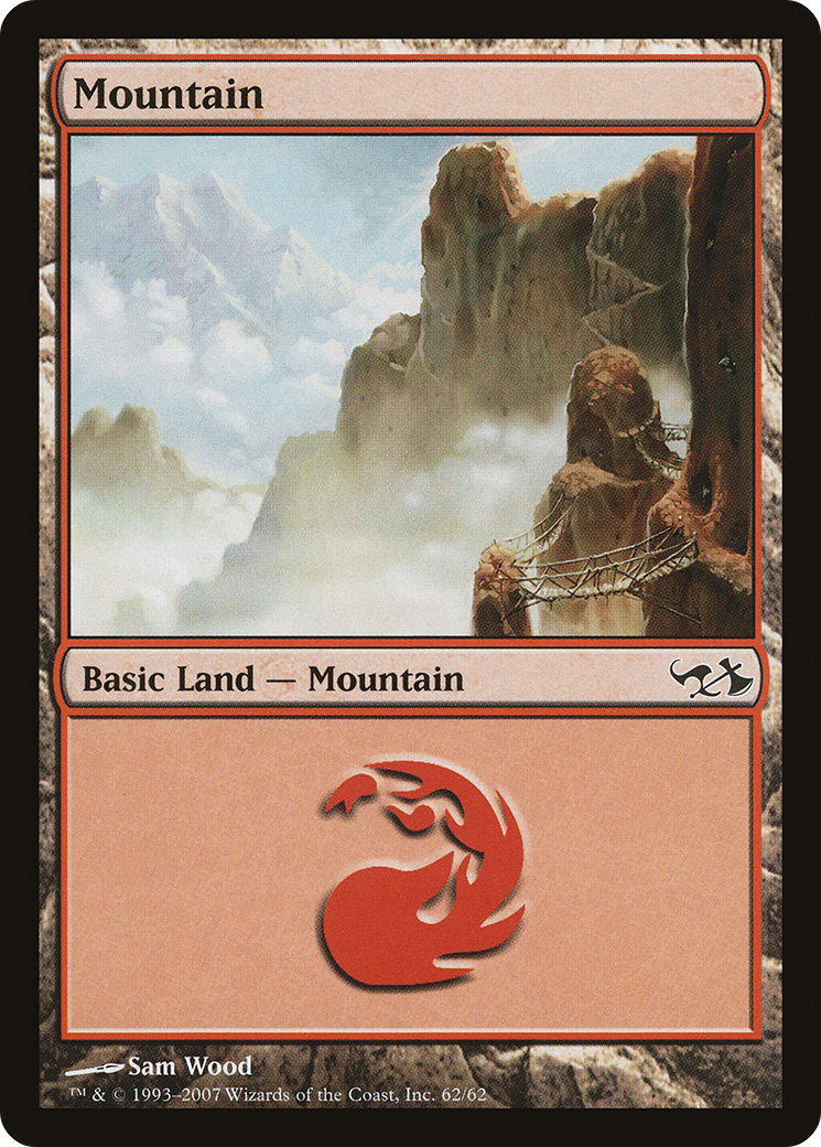 Mountain (62) (EVG-062) - Duel Decks: Elves vs. Goblins