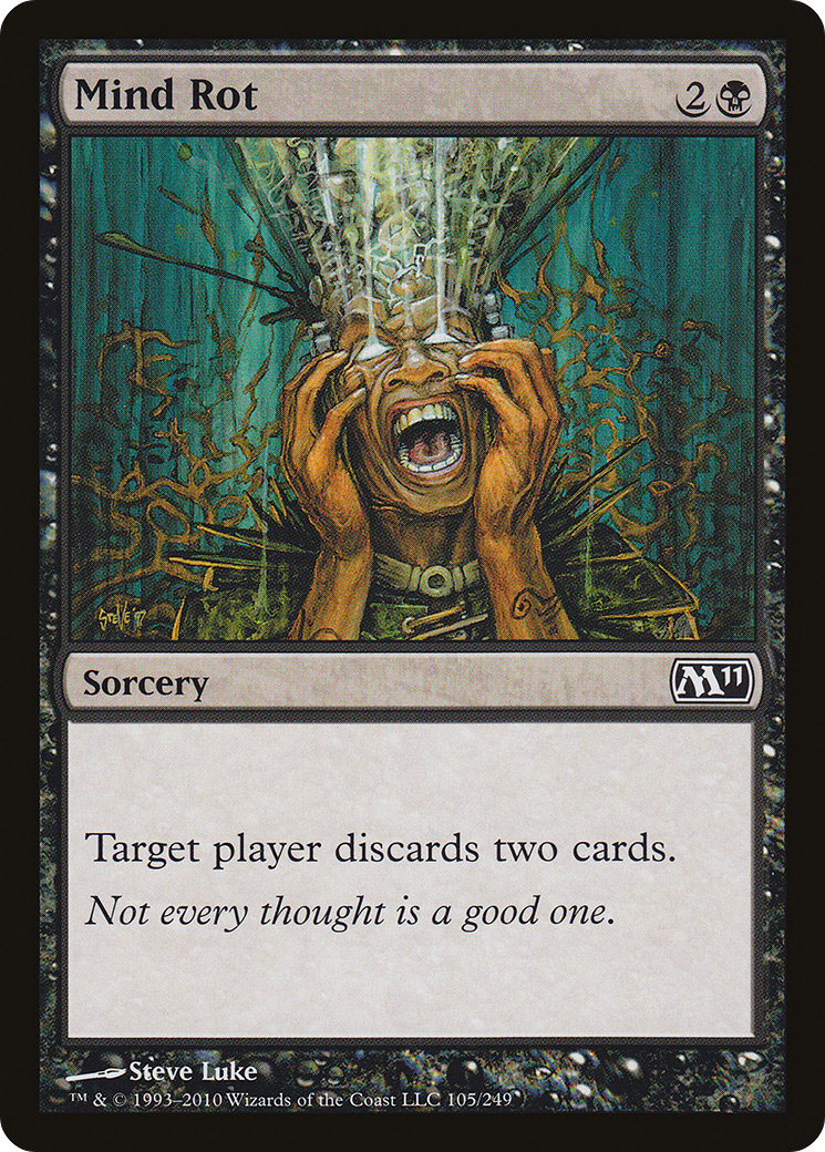 Mind Rot (M11-105) - Magic 2011 Foil