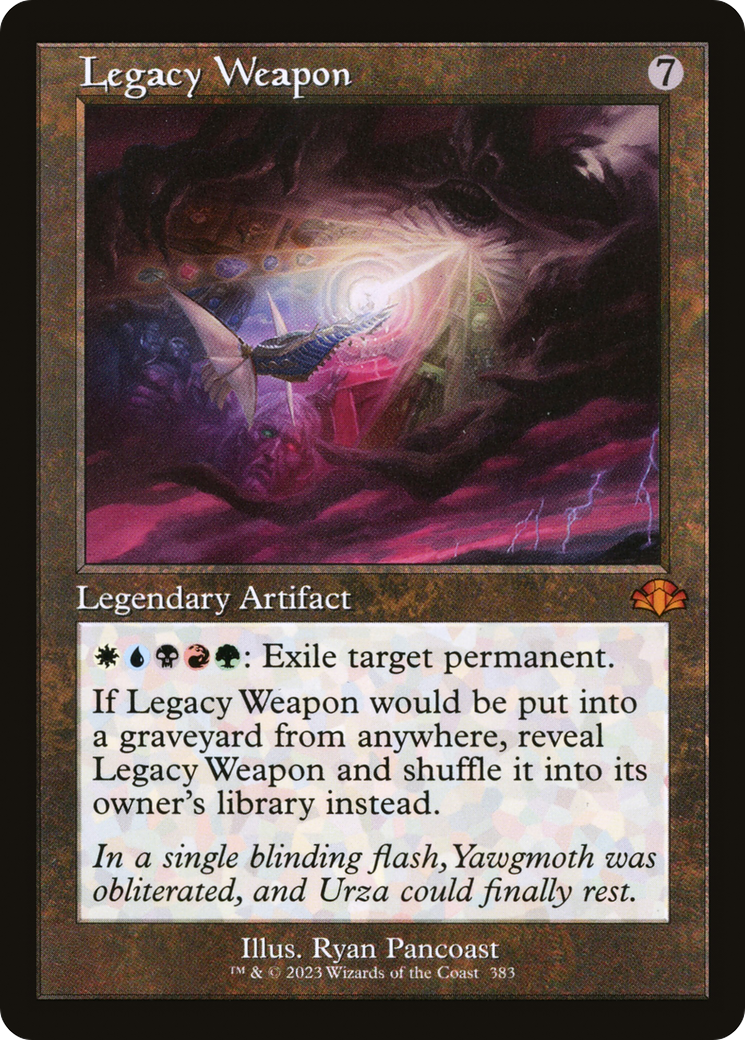 Legacy Weapon (Retro Frame) (DMR-383) - Dominaria Remastered