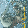 Kitsa, Otterball Elite // Kitsa, Otterball Elite (ABLB-042) - Bloomburrow Art Series (Borderless)