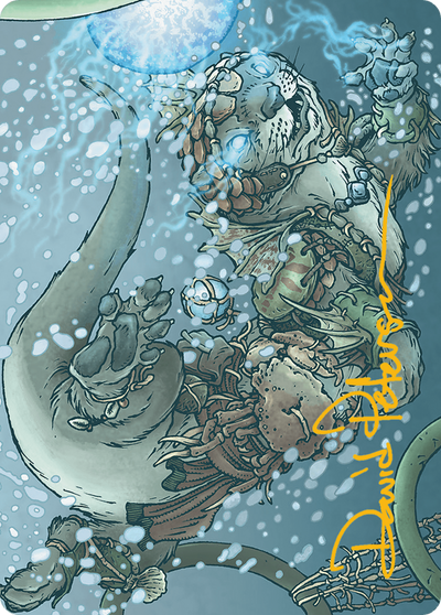Kitsa, Otterball Elite // Kitsa, Otterball Elite (ABLB-042) - Bloomburrow Art Series (Borderless)