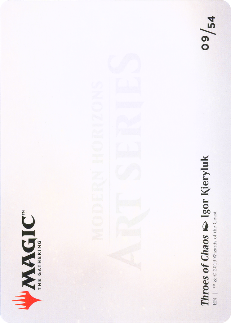Throes of Chaos // Throes of Chaos (ASMH1-009) - Modern Horizons Art Series (Borderless)