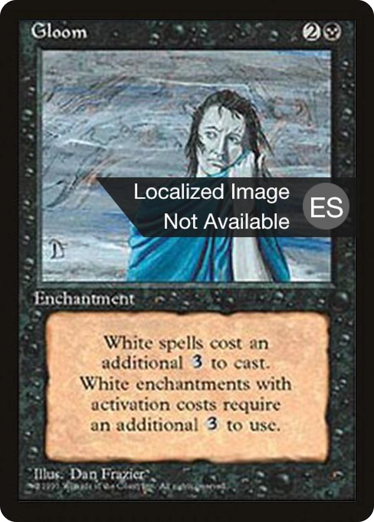 Gloom (4BB-) - Fourth Edition Foreign Black Border