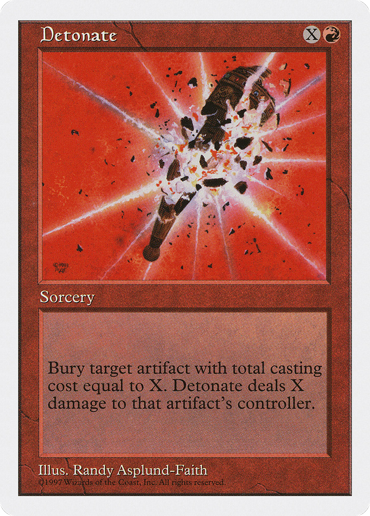 Detonate (5ED-) - Fifth Edition