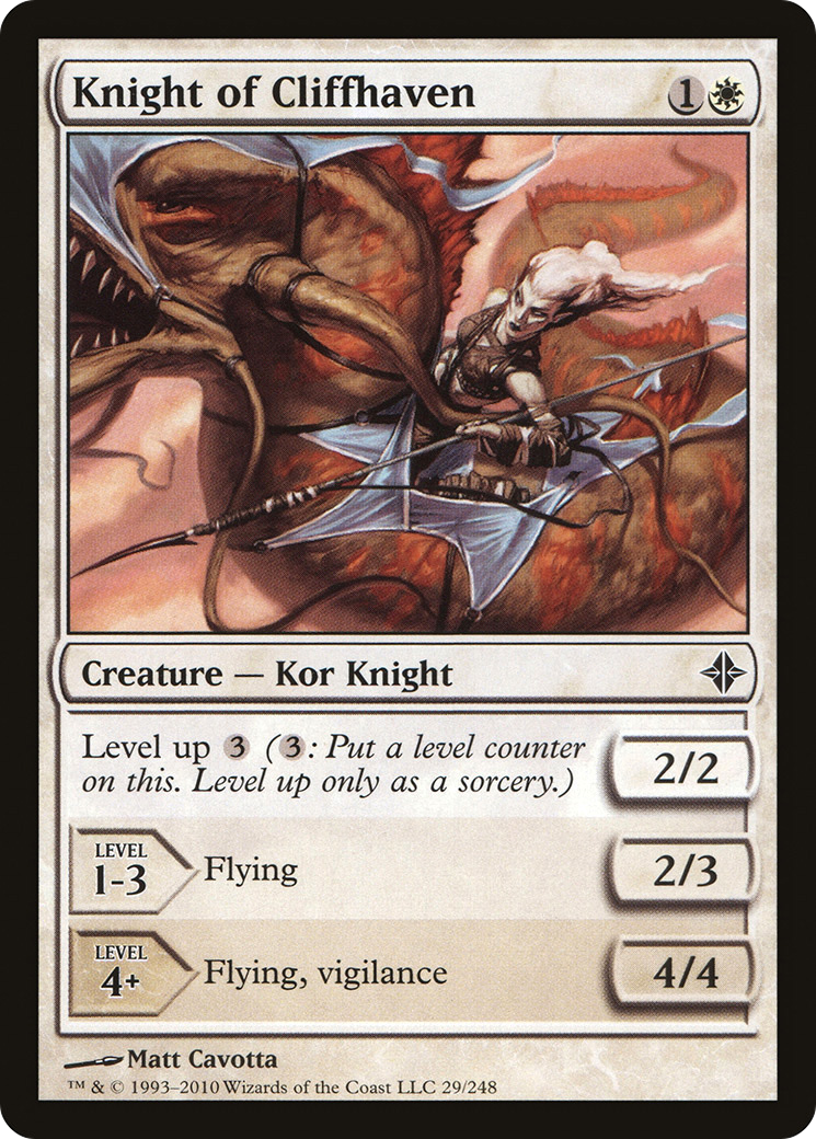 Knight of Cliffhaven (ROE-029) - Rise of the Eldrazi