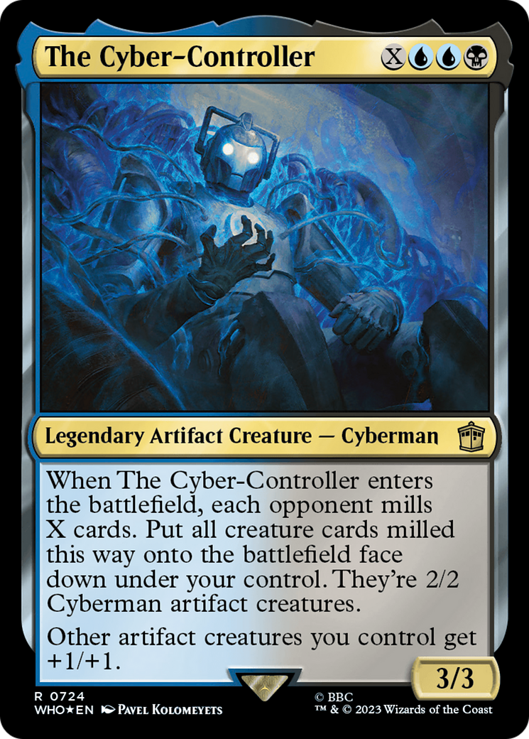 The Cyber-Controller (Surge Foil) (WHO-724) - Doctor Who Foil