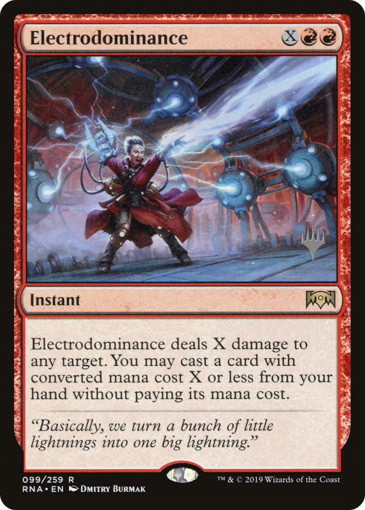 Electrodominance (PPELD-099) - Ravnica Allegiance Promos Foil