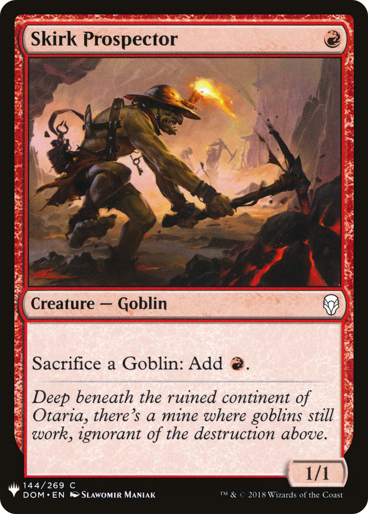 Skirk Prospector (LIST-DOM-144) - The List