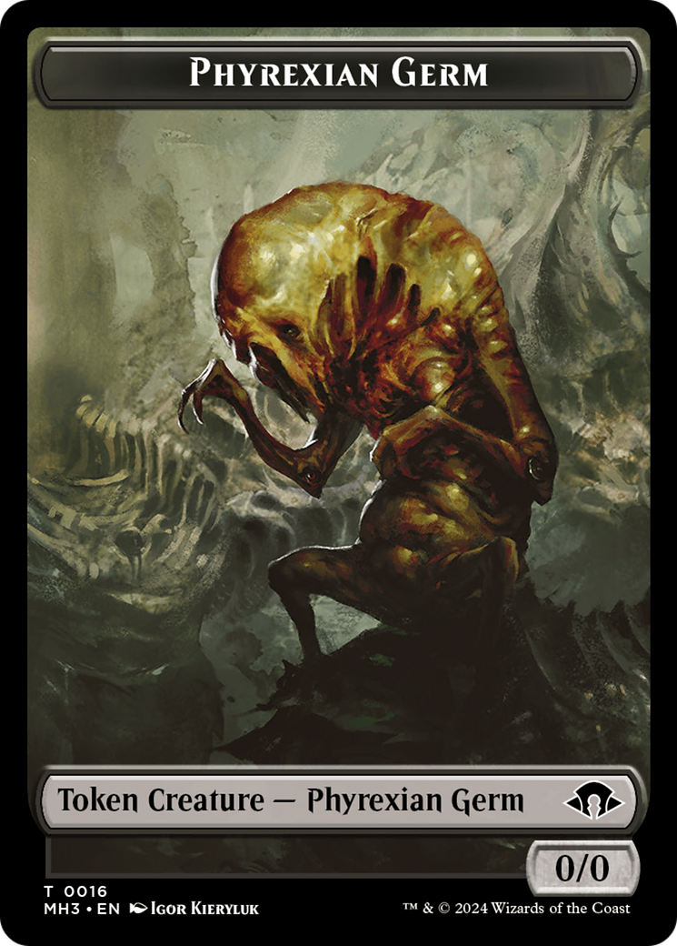 Phyrexian Germ (TMH3-016) - Modern Horizons 3 Tokens