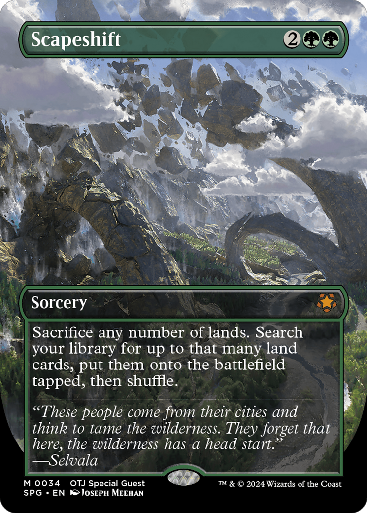 Scapeshift (Borderless) (SPG-034) - Special Guests (Borderless)